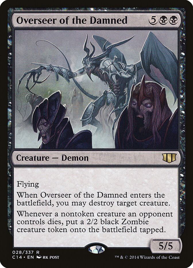 Overseer of the Damned card front