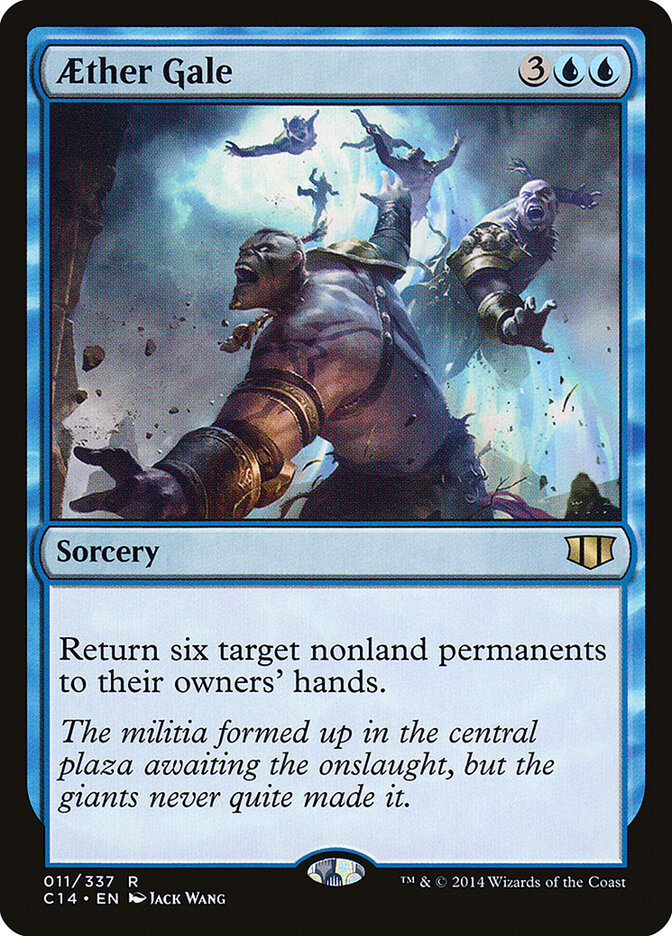Aether Gale card front