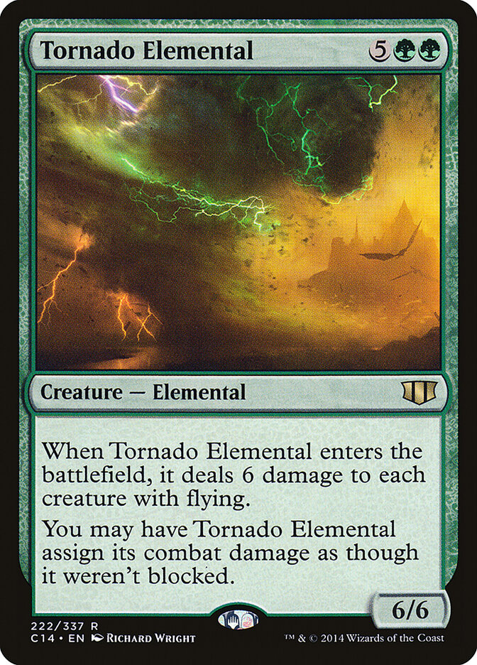 Tornado Elemental card front