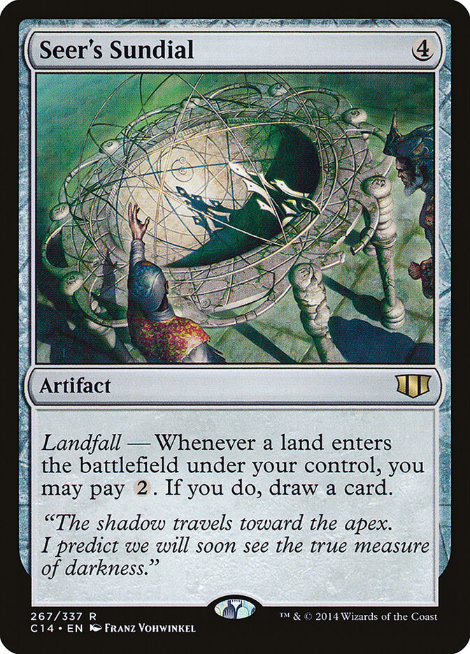 Seer's Sundial card front