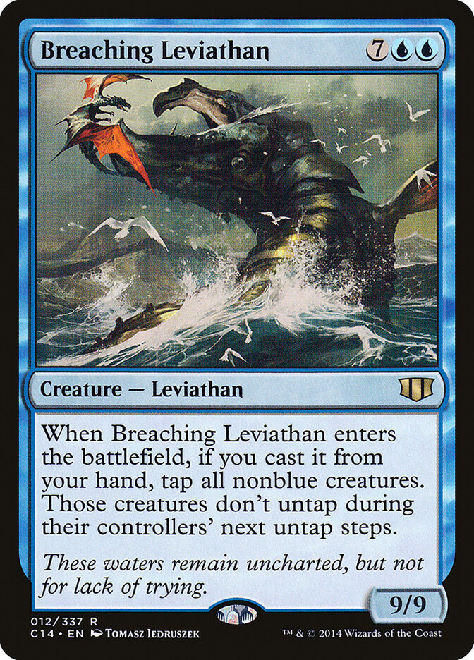 Breaching Leviathan card front