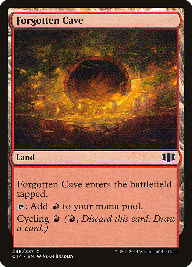 Forgotten Cave card front