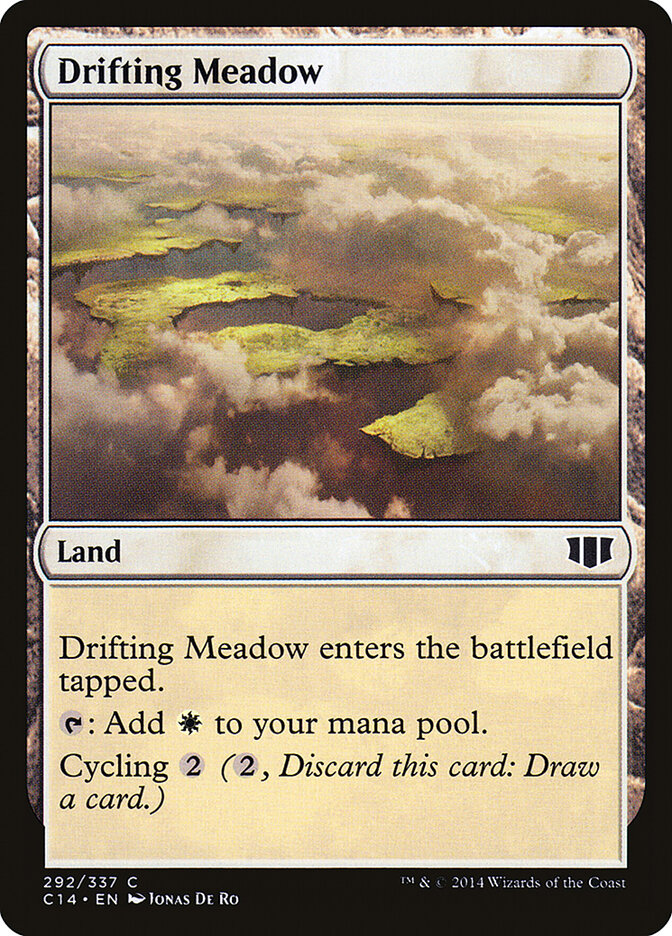 Drifting Meadow card front