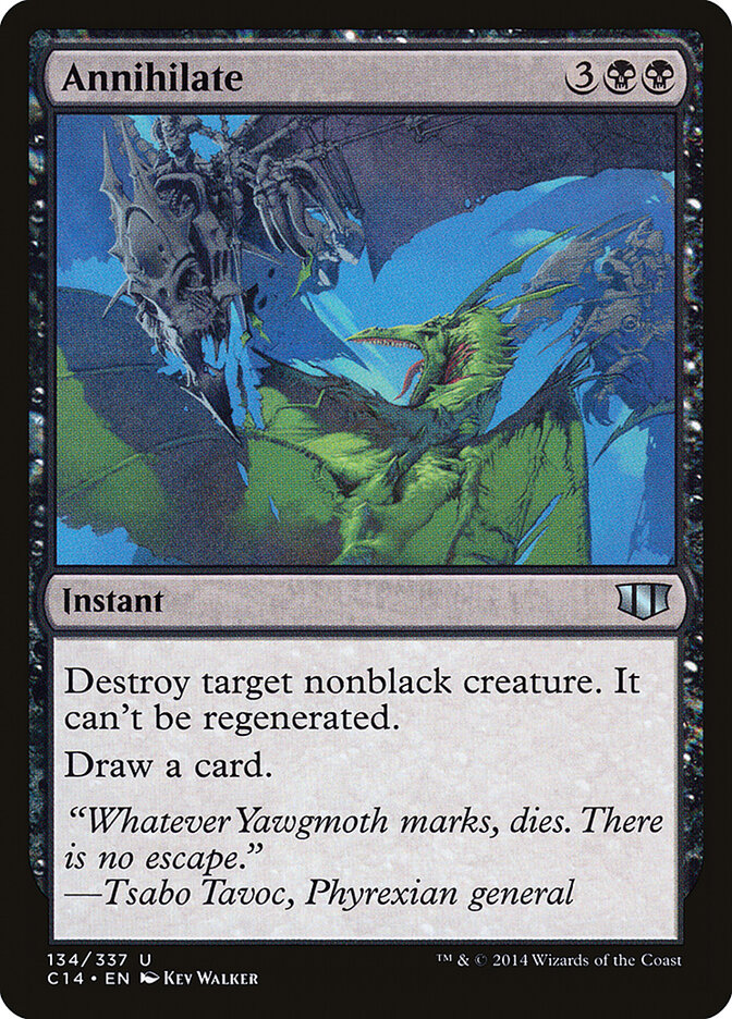 Annihilate card front