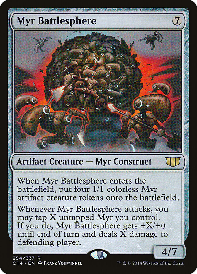 Myr Battlesphere card front