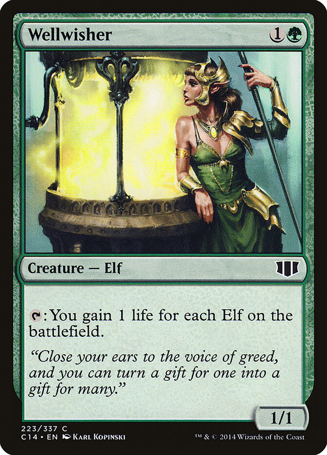 Wellwisher card front