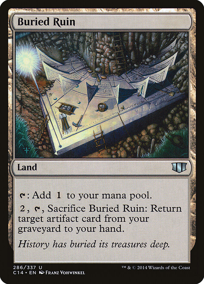 Buried Ruin card front