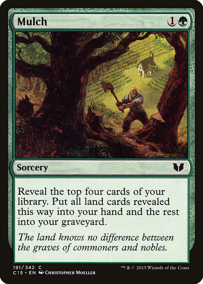 Mulch card front