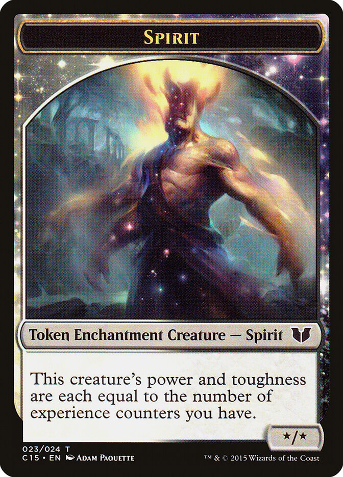 Spirit card front