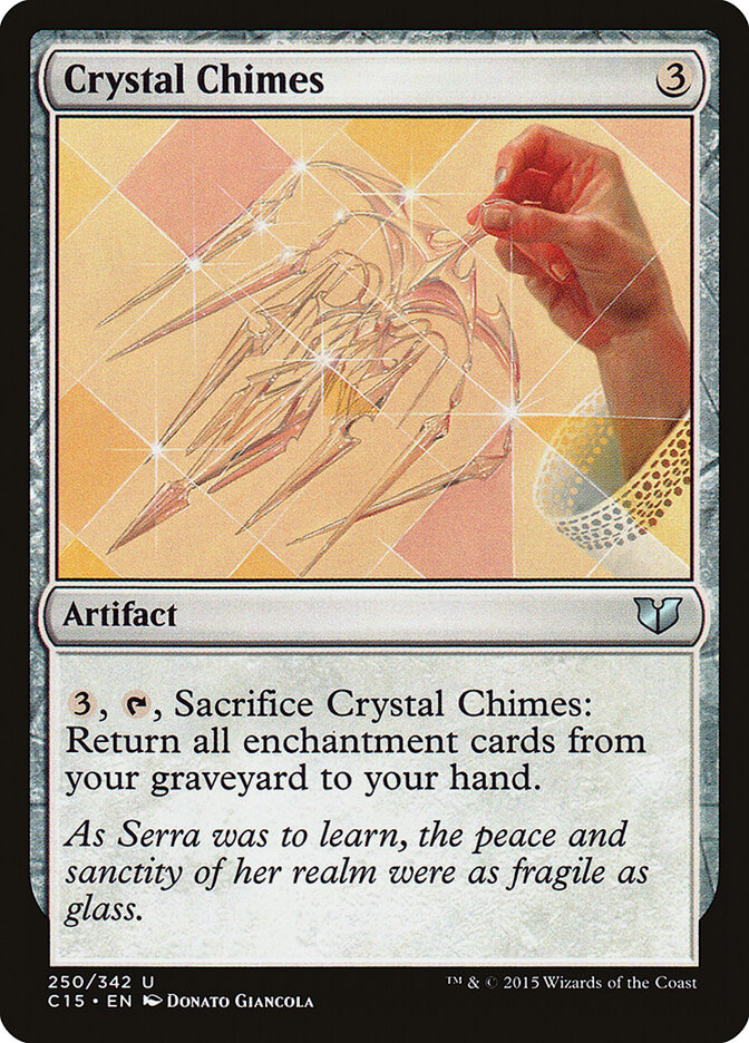 Crystal Chimes card front