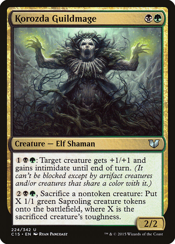 Korozda Guildmage card front