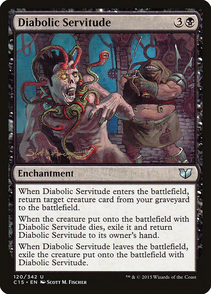 Diabolic Servitude card front