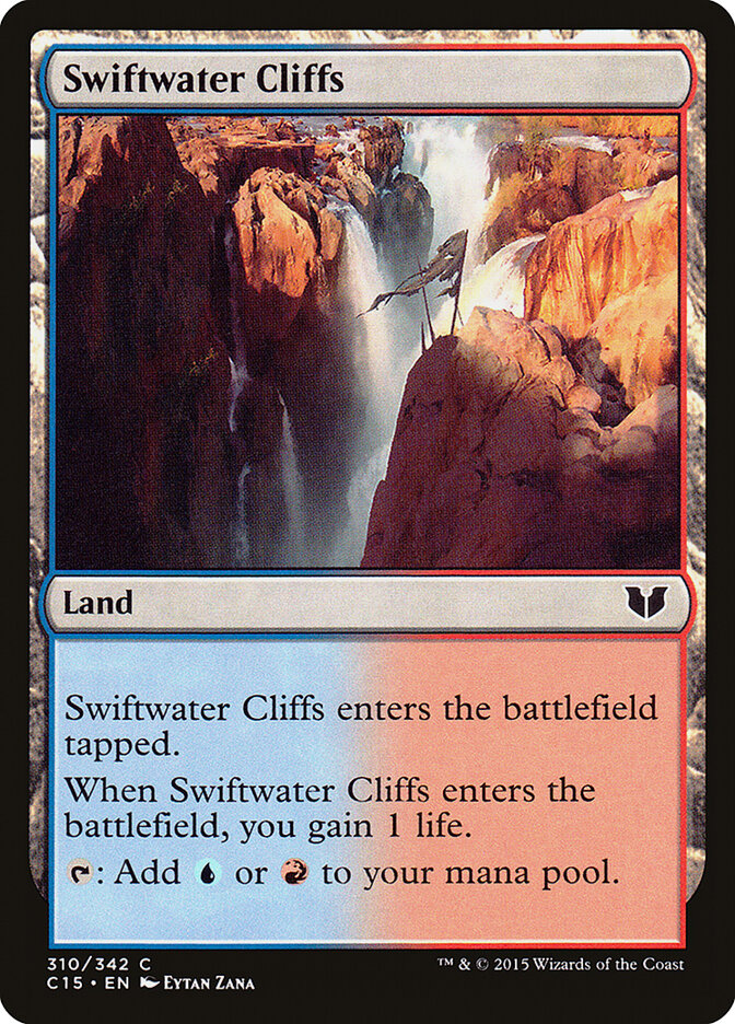 Swiftwater Cliffs card front
