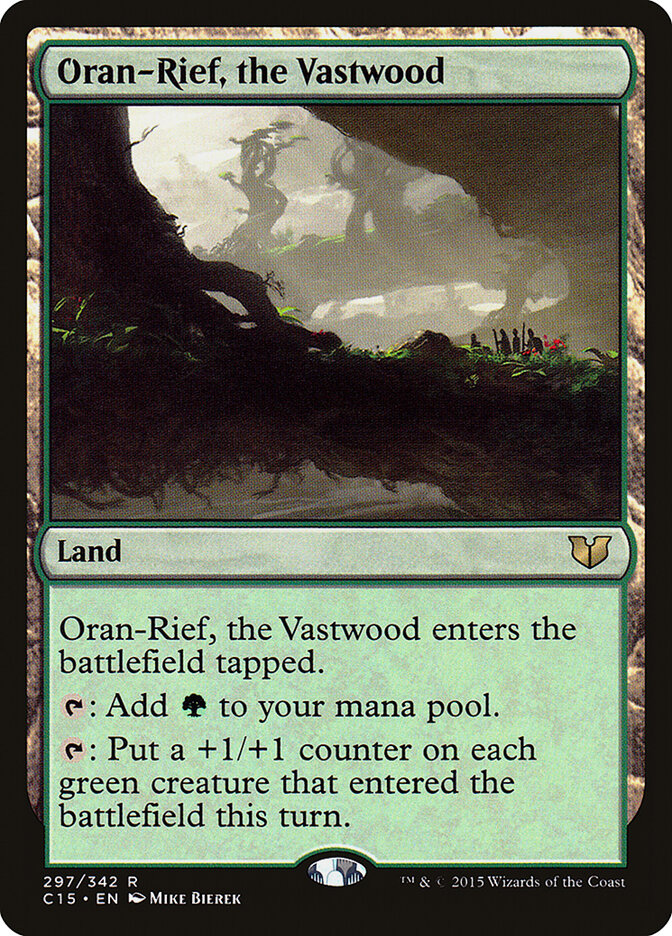 Oran-Rief, the Vastwood card front