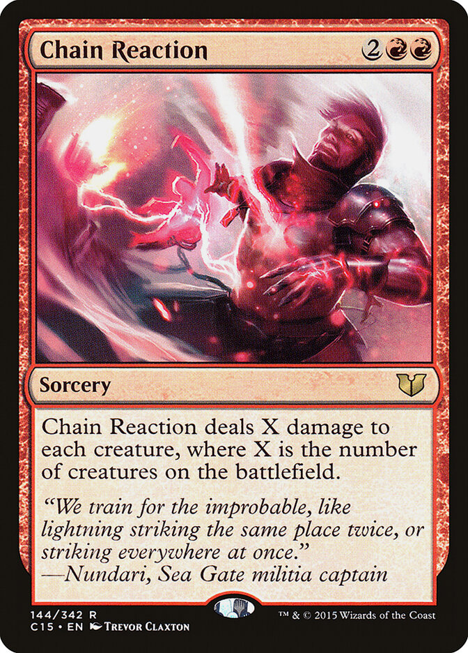Chain Reaction card front