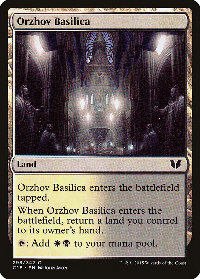Orzhov Basilica card front