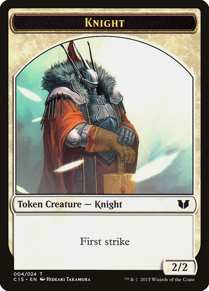 Knight card front