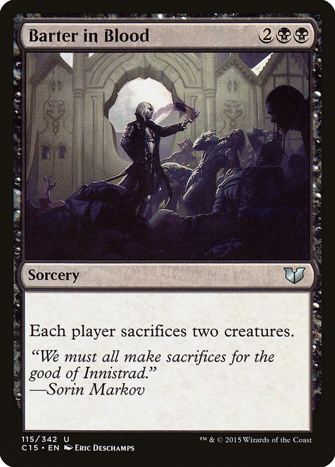 Barter in Blood card front
