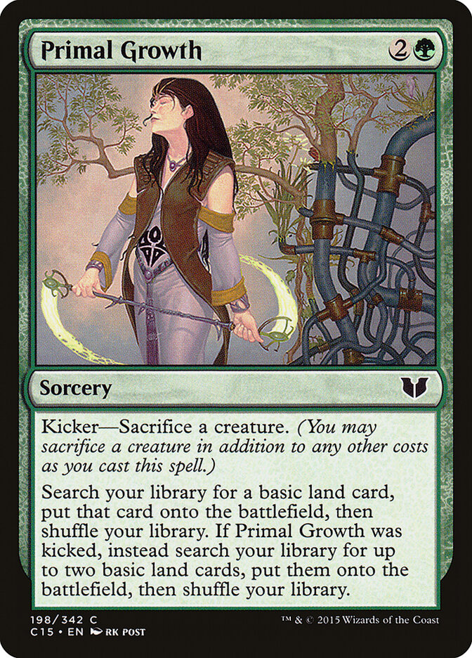 Primal Growth card front