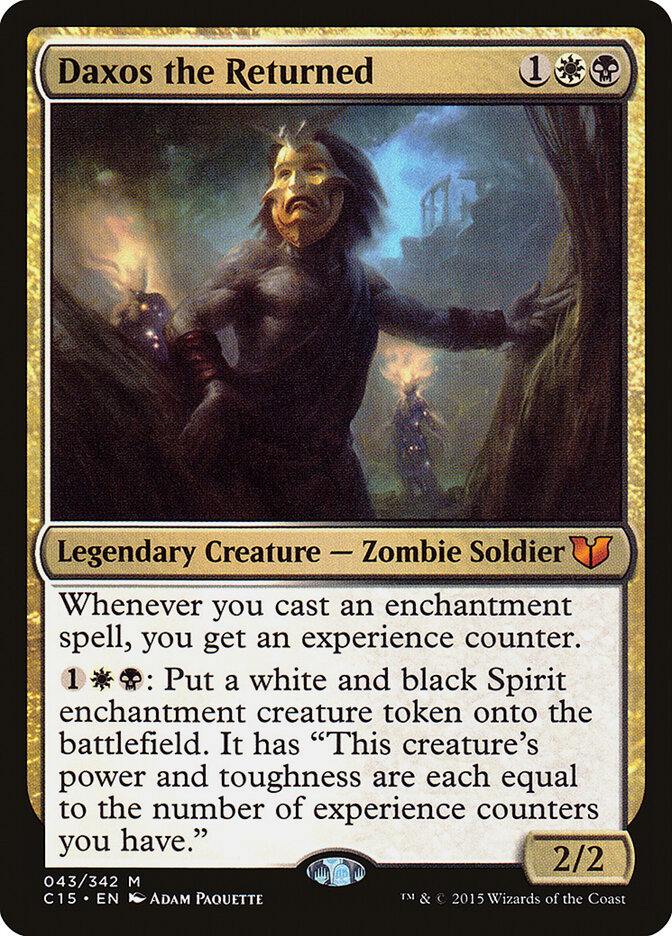 Daxos the Returned card front