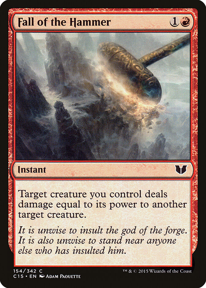 Fall of the Hammer card front