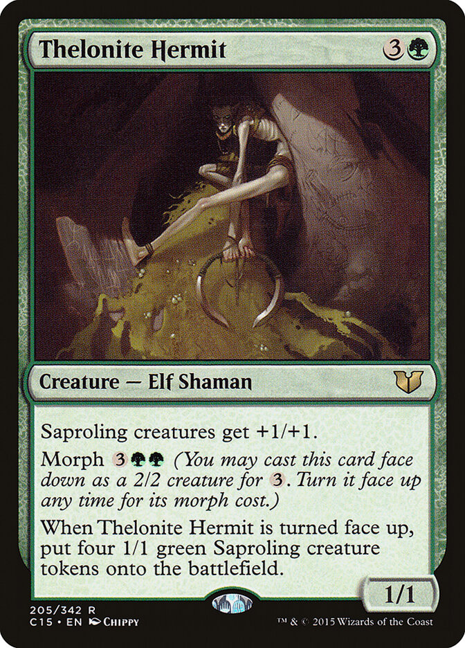 Thelonite Hermit card front