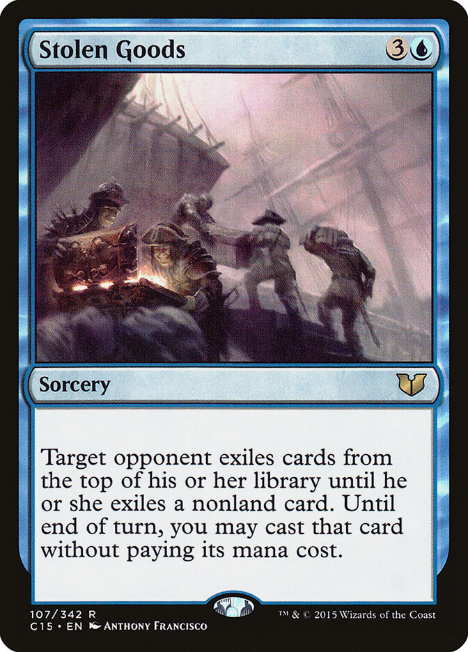 Stolen Goods card front