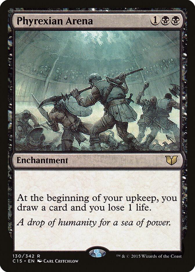 Phyrexian Arena card front