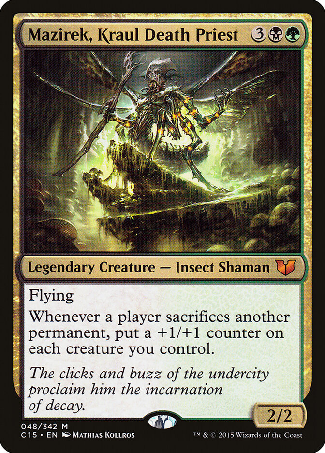 Mazirek, Kraul Death Priest card front
