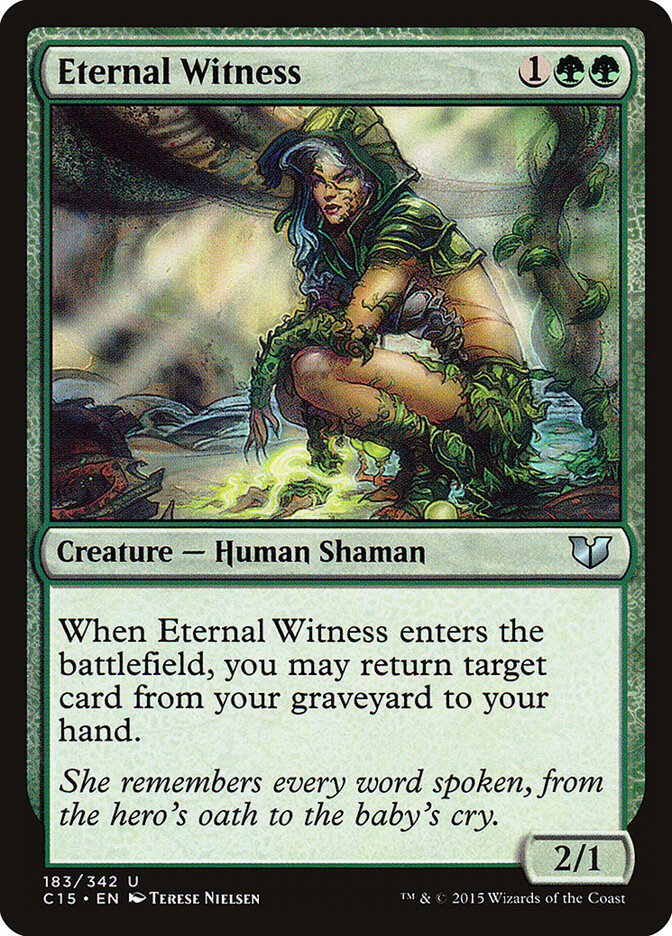 Eternal Witness card front