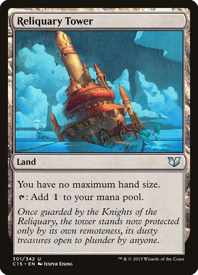 Reliquary Tower card front