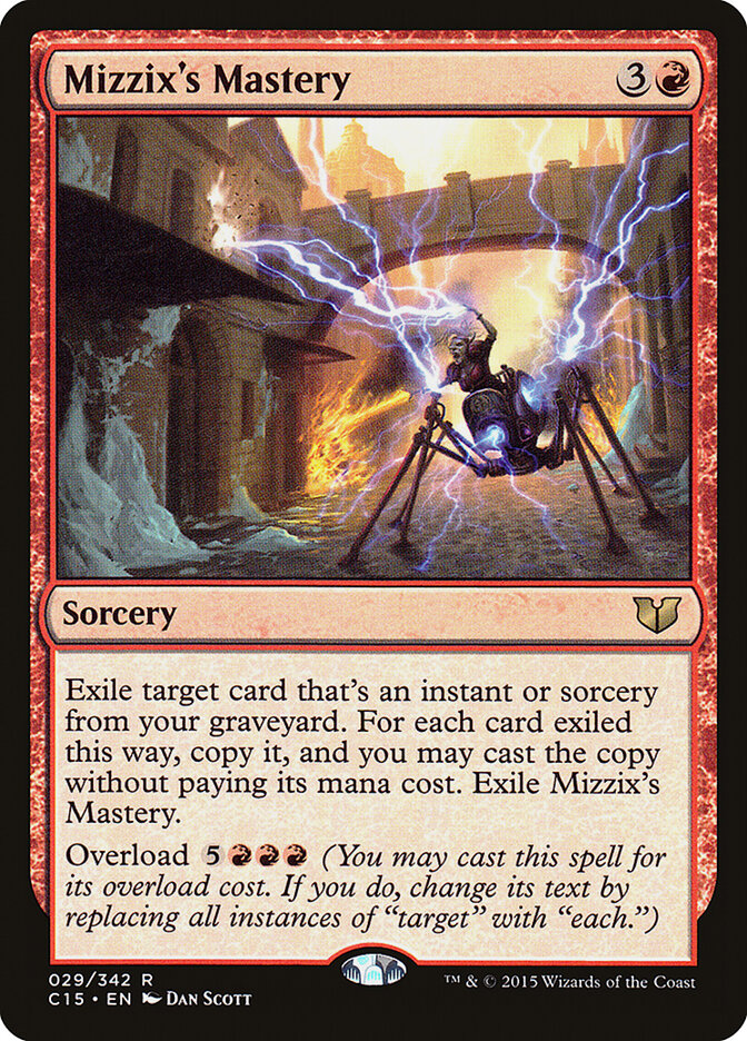 Mizzix's Mastery card front