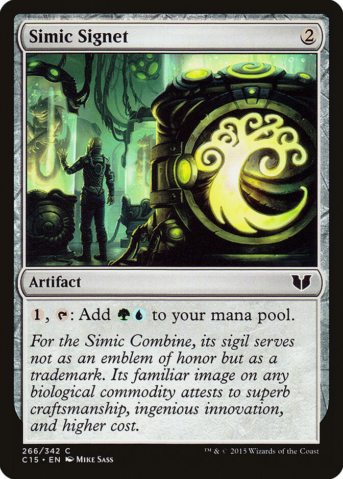 Simic Signet card front
