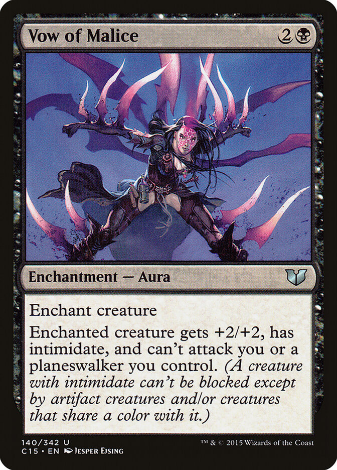 Vow of Malice card front