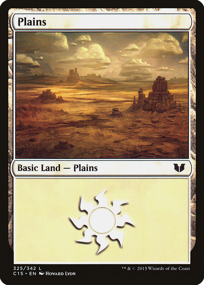 Plains card front