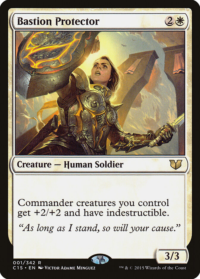 Bastion Protector card front