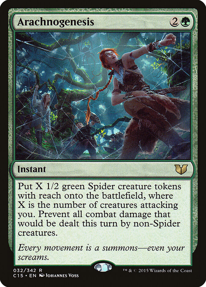 Arachnogenesis card front