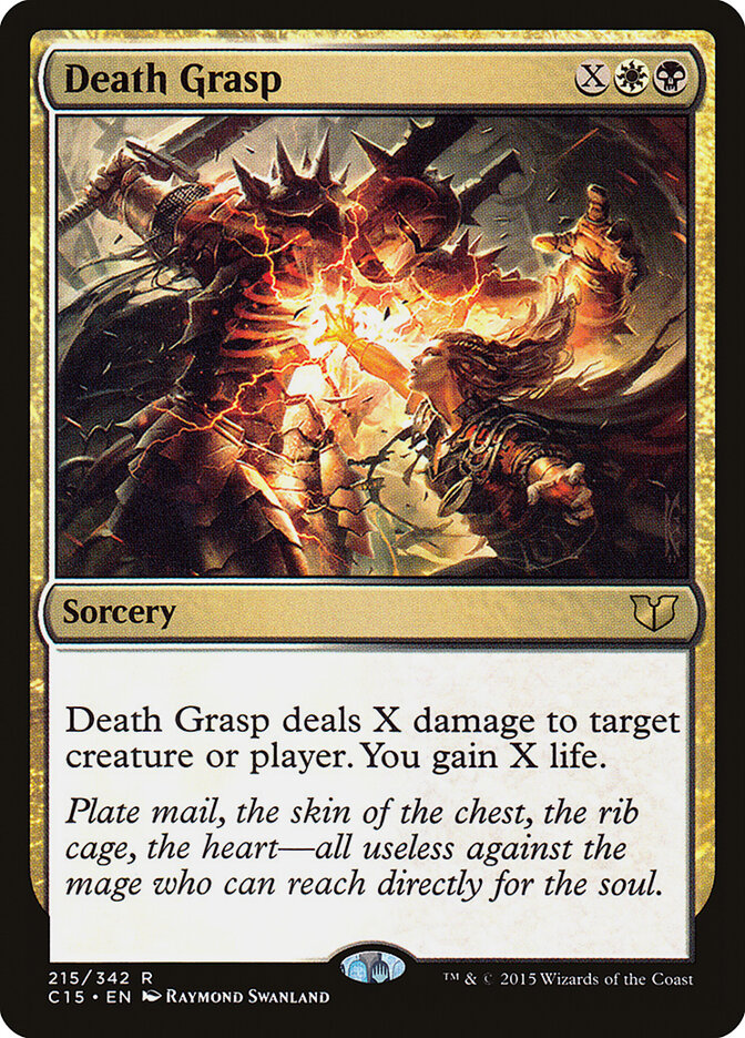 Death Grasp card front
