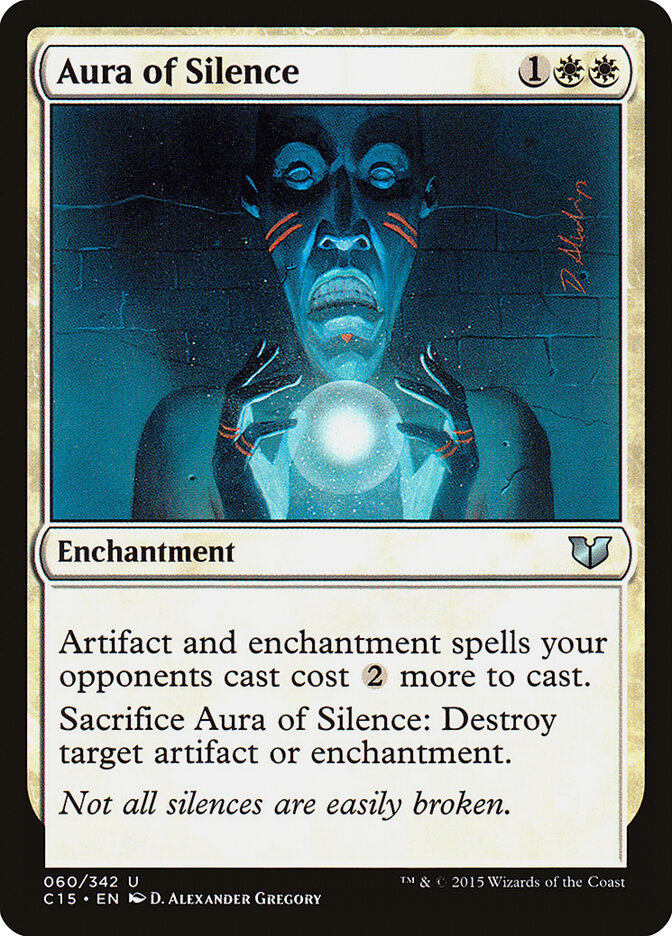 Aura of Silence card front