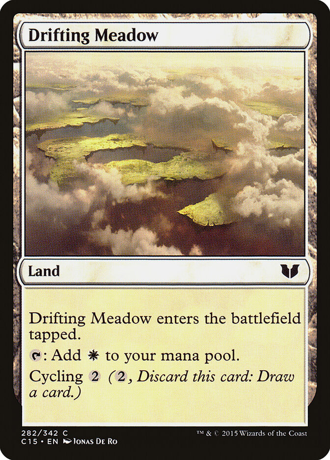 Drifting Meadow card front