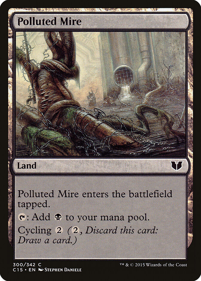 Polluted Mire card front