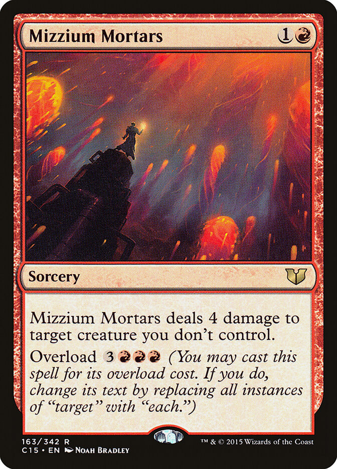 Mizzium Mortars card front