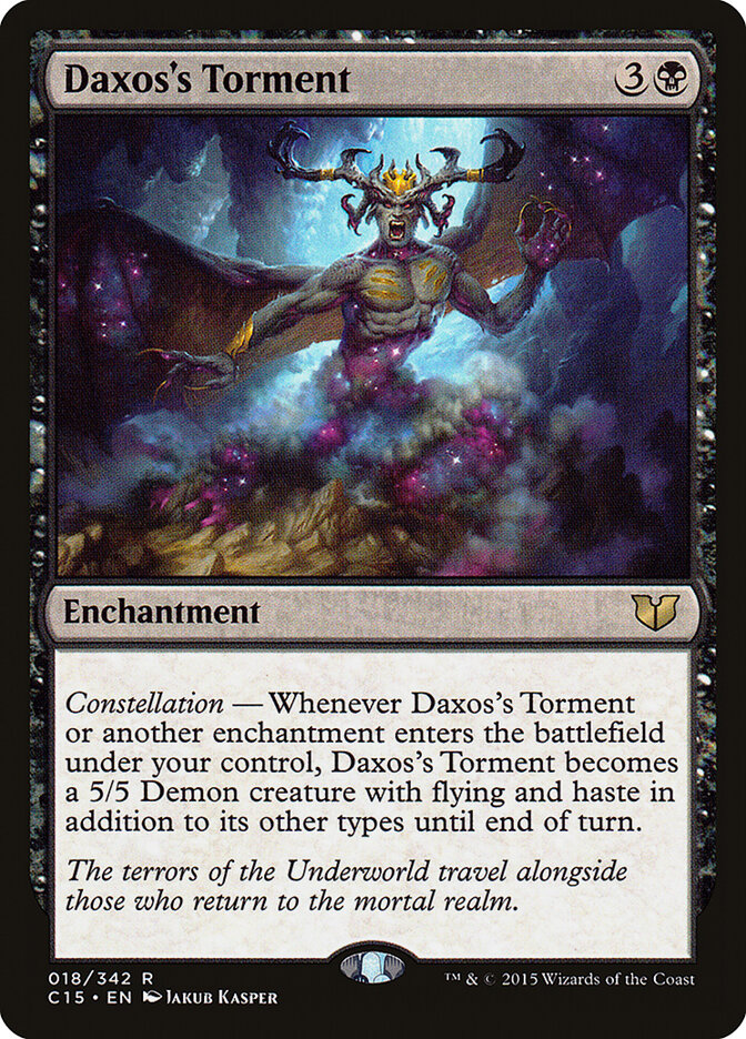 Daxos's Torment card front