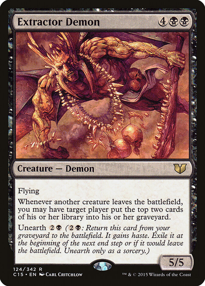 Extractor Demon card front