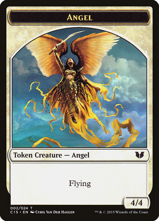 Angel card front