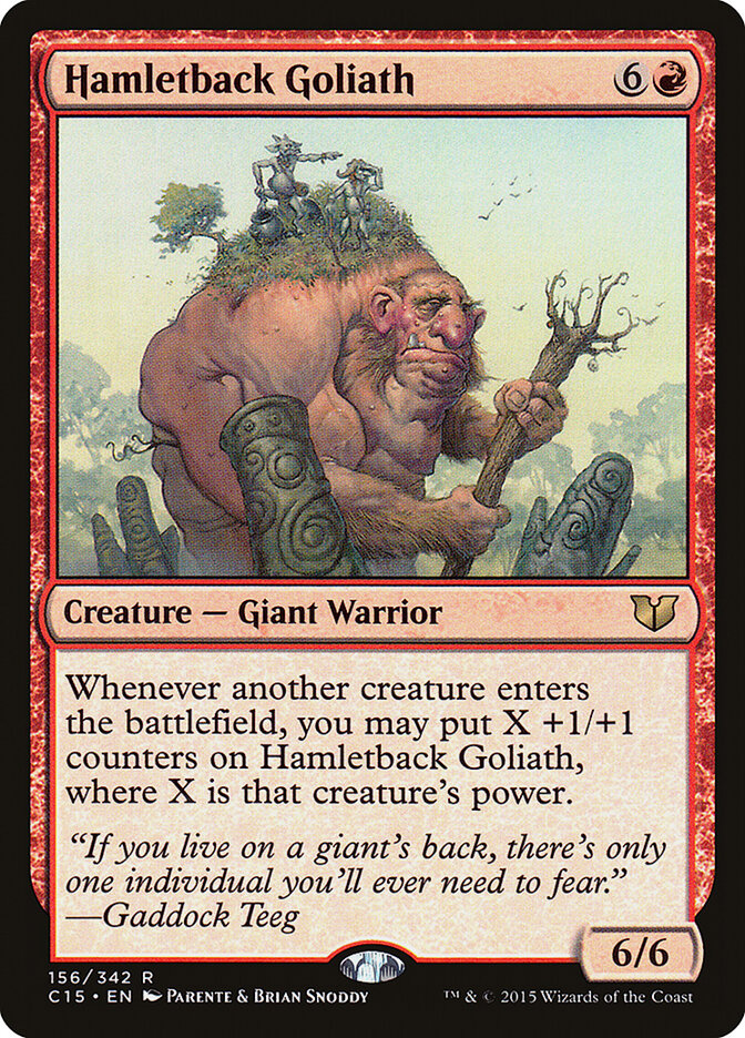 Hamletback Goliath card front