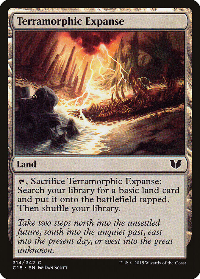 Terramorphic Expanse card front