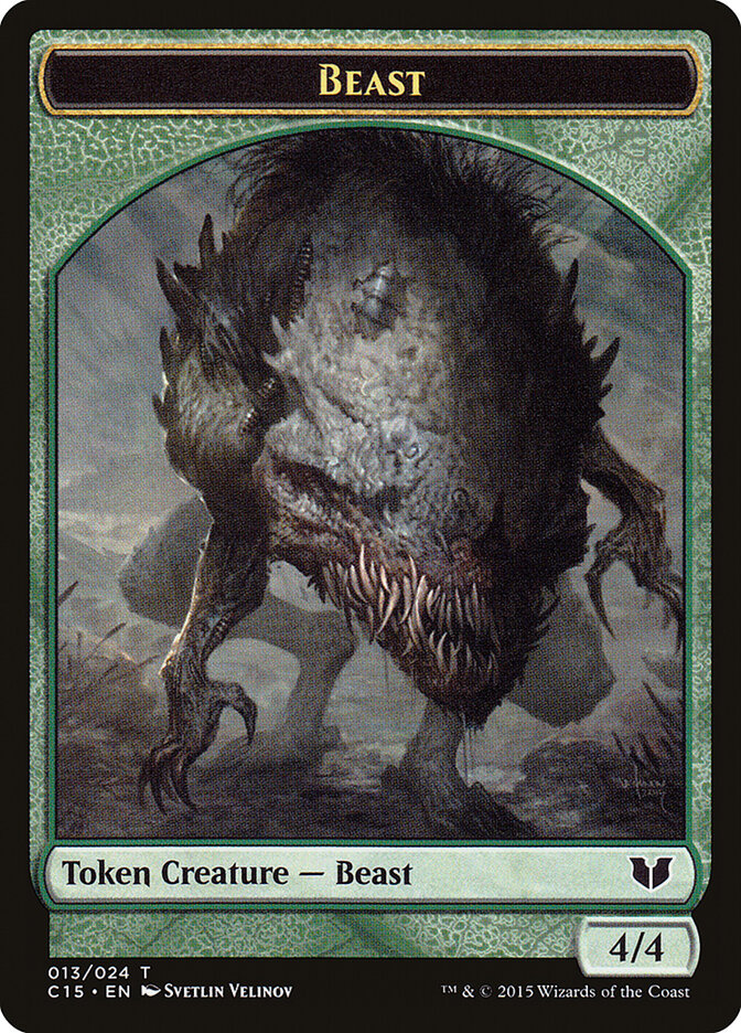 Beast card front