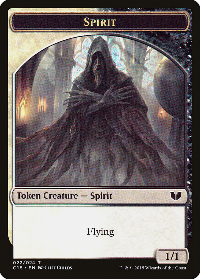Spirit card front