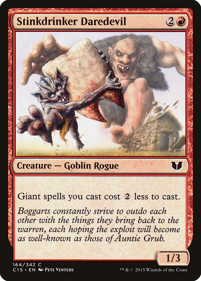 Stinkdrinker Daredevil card front
